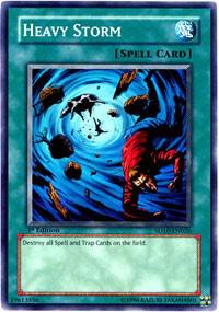Heavy Storm SD10-EN026 card from Structure Deck: Machine Re-Volt