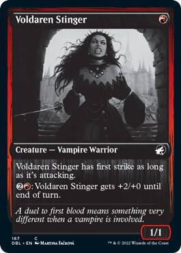 Voldaren Stinger 167 card from Innistrad: Double Feature