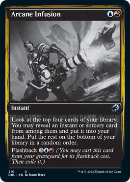 Arcane Infusion 210 card from Innistrad: Double Feature