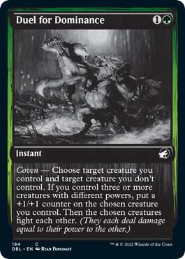 Duel for Dominance 184 card from Innistrad: Double Feature