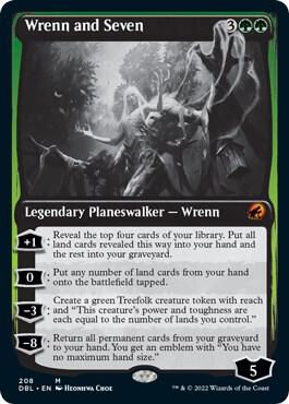 Wrenn and Seven 208 card from Innistrad: Double Feature