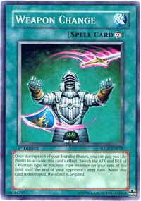Weapon Change SD10-EN028 card from Structure Deck: Machine Re-Volt