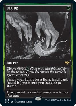 Dig Up 464 card from Innistrad: Double Feature