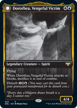 Dorothea, Vengeful Victim 502 card from Innistrad: Double Feature
