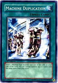 Machine Duplication SD10-EN029 card from Structure Deck: Machine Re-Volt