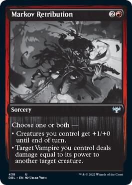 Markov Retribution 438 card from Innistrad: Double Feature