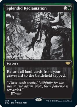 Splendid Reclamation 488 card from Innistrad: Double Feature