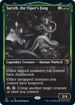 Saryth, the Viper's Fang 197 card from Innistrad: Double Feature