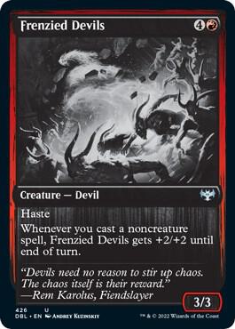 Frenzied Devils 426 card from Innistrad: Double Feature