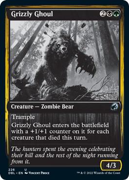 Grizzly Ghoul 226 card from Innistrad: Double Feature