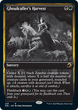 Ghoulcaller's Harvest 225 card from Innistrad: Double Feature