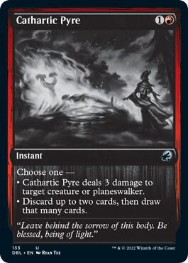 Cathartic Pyre 133 card from Innistrad: Double Feature