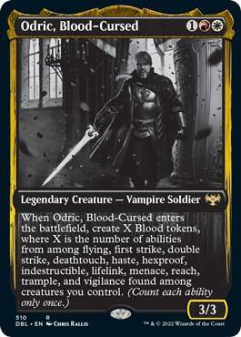 Odric, Blood-Cursed 510 card from Innistrad: Double Feature