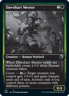 Dawnhart Mentor 179 card from Innistrad: Double Feature