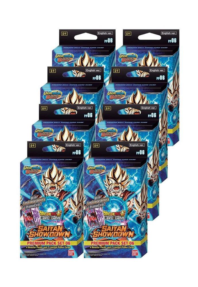 Saiyan Showdown Premium Pack Set 06 Display card from Saiyan Showdown