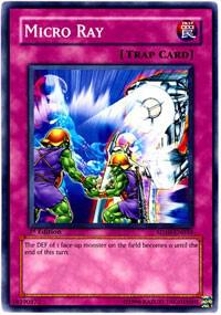 Micro Ray SD10-EN034 card from Structure Deck: Machine Re-Volt