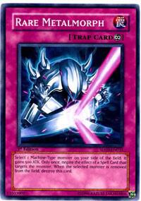 Rare Metalmorph SD10-EN035 card from Structure Deck: Machine Re-Volt