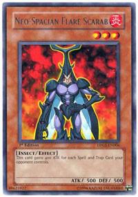 Neo-Spacian Flare Scarab DP03-EN006 card from Duelist Pack 3: Jaden Yuki 2