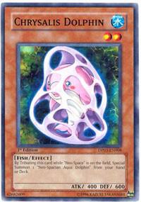 Chrysalis Dolphin DP03-EN008 card from Duelist Pack 3: Jaden Yuki 2