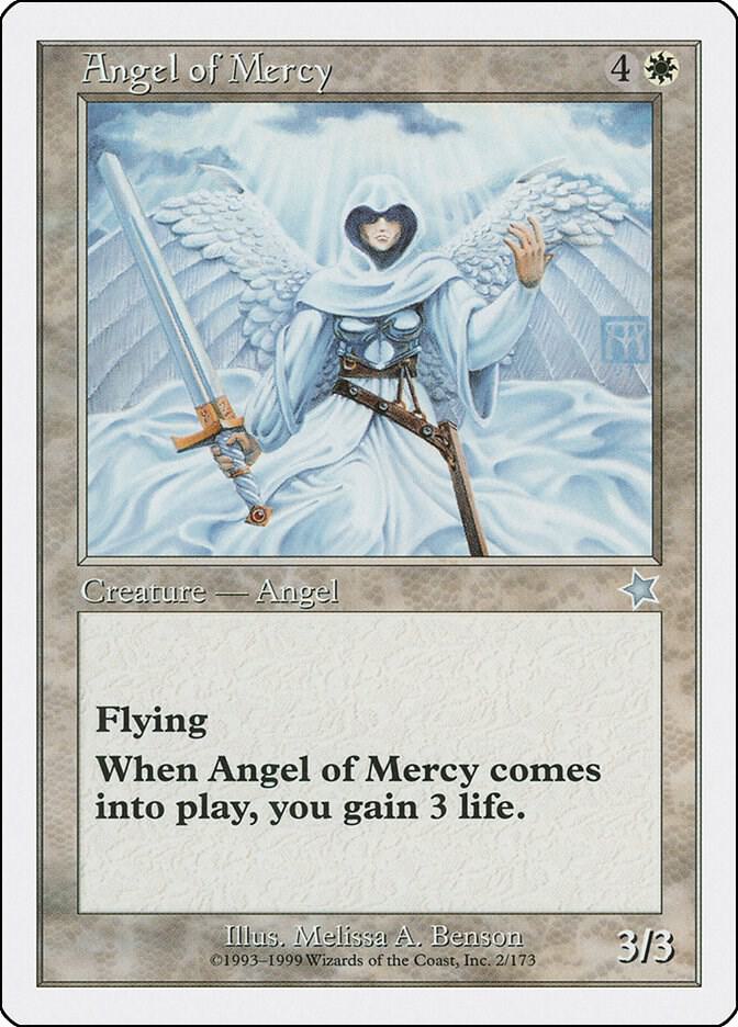 Angel of Mercy 2 card from Starter 1999