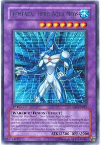 Elemental Hero Aqua Neos DP03-EN012 card from Duelist Pack 3: Jaden Yuki 2