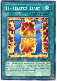 H - Heated Heart DP03-EN016 card from Duelist Pack 3: Jaden Yuki 2