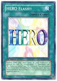 HERO Flash!! DP03-EN020 card from Duelist Pack 3: Jaden Yuki 2
