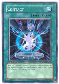 Contact DP03-EN021 card from Duelist Pack 3: Jaden Yuki 2