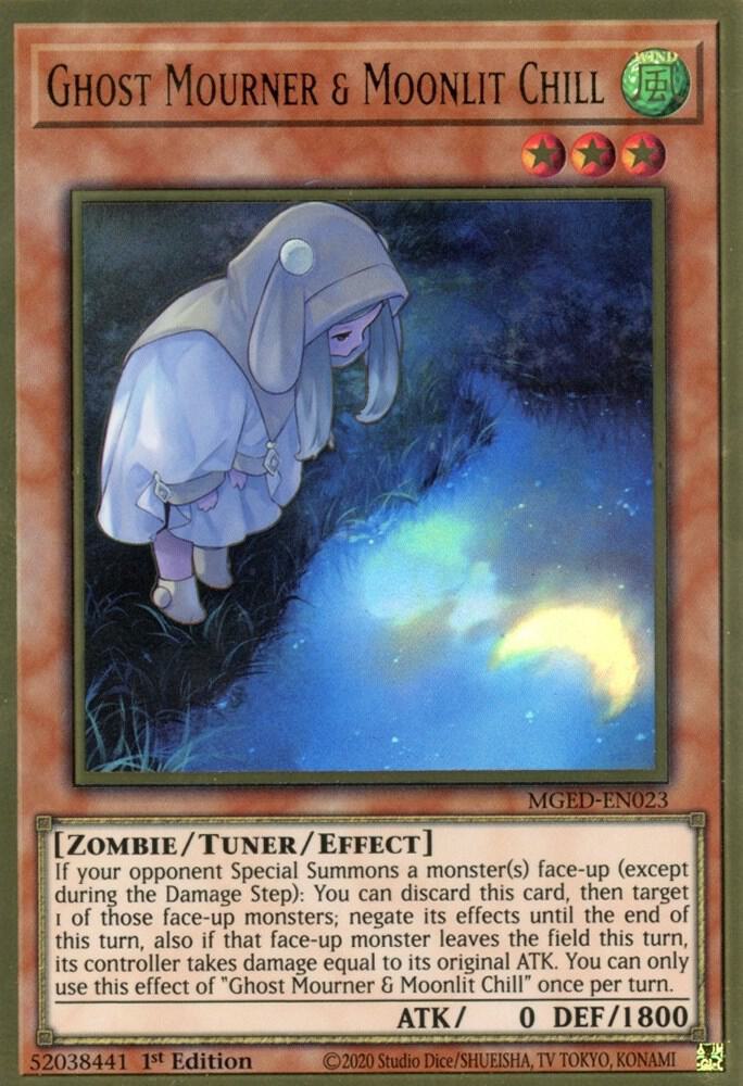 Ghost Mourner & Moonlit Chill (Alternate Art) MGED-EN023 card from Maximum Gold: El Dorado