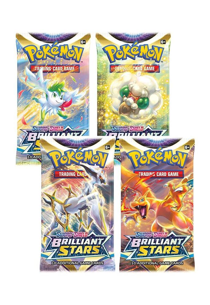 Brilliant Stars Booster Pack Art Bundle [Set of 4] card from SWSH09: Brilliant Stars