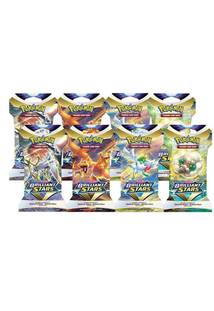 Brilliant Stars Sleeved Booster Pack Bundle [Set of 8] card from SWSH09: Brilliant Stars