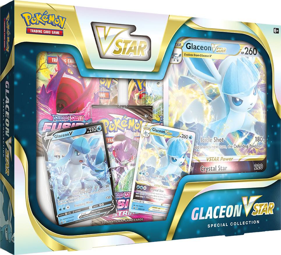 Glaceon VSTAR Special Collection card from SWSH09: Brilliant Stars