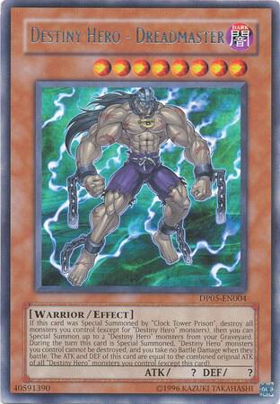 Destiny Hero - Dreadmaster DP05-EN004 card from Duelist Pack 5: Aster Phoenix
