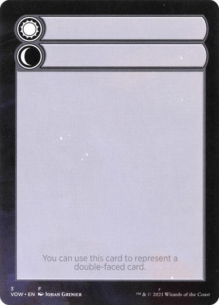 Helper Card - 3/9 card from Innistrad: Crimson Vow