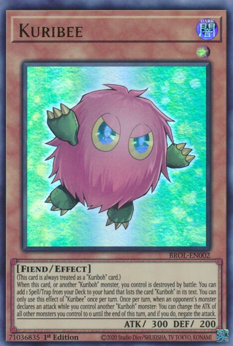 Kuribee BROL-EN002 card from Brothers of Legend