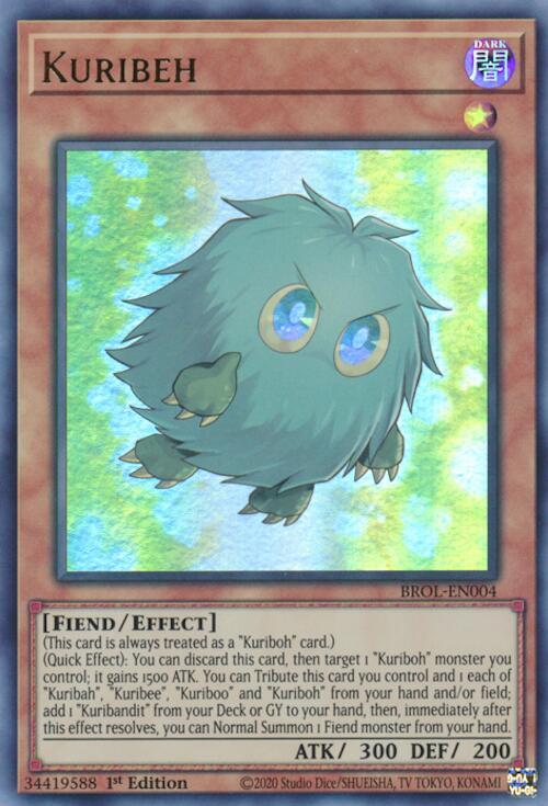 Kuribeh BROL-EN004 card from Brothers of Legend