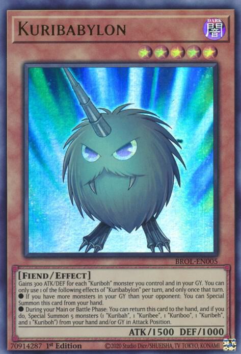 Kuribabylon BROL-EN005 card from Brothers of Legend