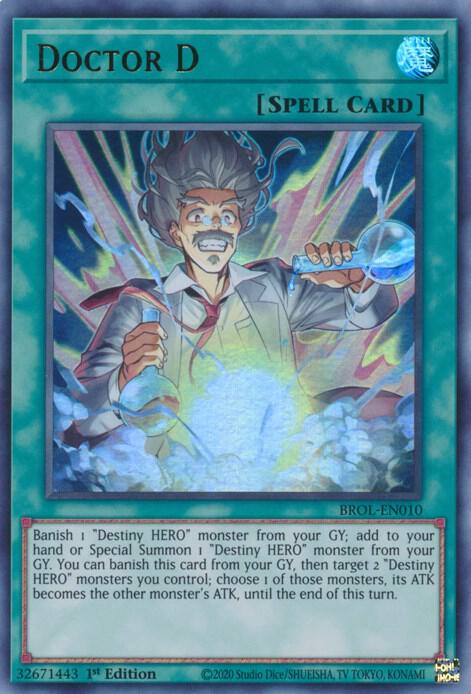 Doctor D BROL-EN010 card from Brothers of Legend