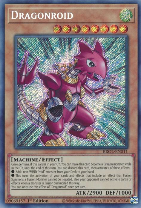 Dragonroid BROL-EN011 card from Brothers of Legend