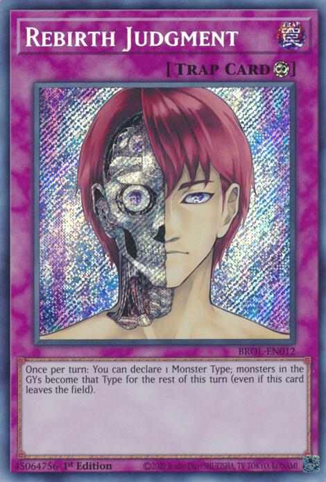 Rebirth Judgment BROL-EN012 card from Brothers of Legend