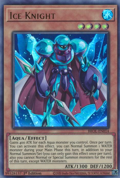 Ice Knight BROL-EN014 card from Brothers of Legend
