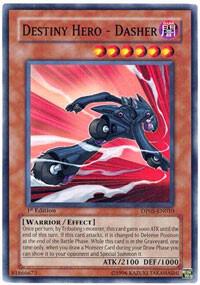 Destiny HERO - Dasher DP05-EN010 card from Duelist Pack 5: Aster Phoenix
