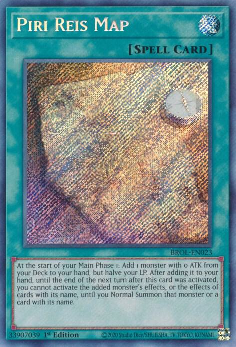 Piri Reis Map BROL-EN023 card from Brothers of Legend