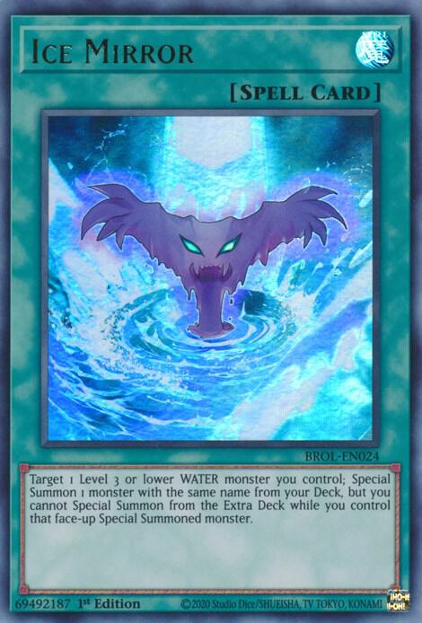 Ice Mirror BROL-EN024 card from Brothers of Legend