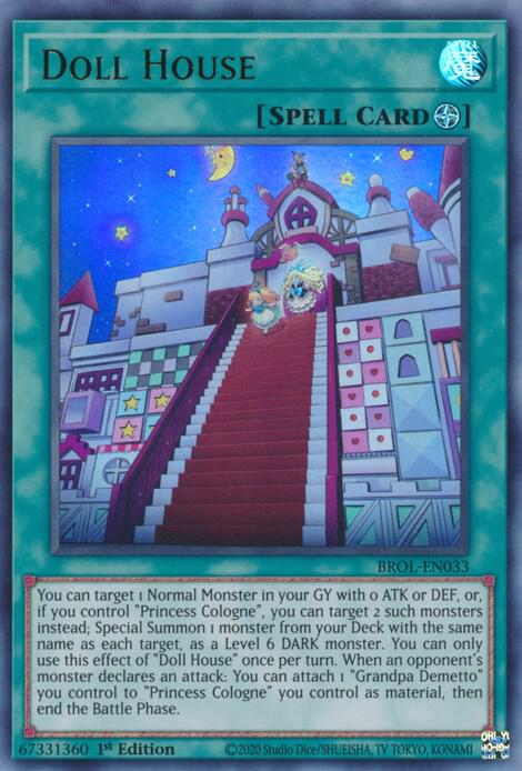 Doll House BROL-EN033 card from Brothers of Legend