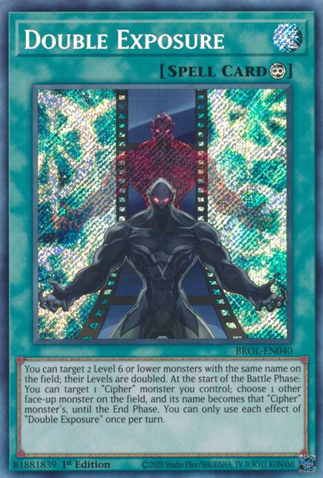 Double Exposure BROL-EN040 card from Brothers of Legend