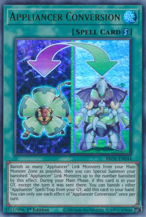 Appliancer Conversion BROL-EN044 card from Brothers of Legend