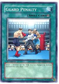 Guard Penalty DP05-EN015 card from Duelist Pack 5: Aster Phoenix