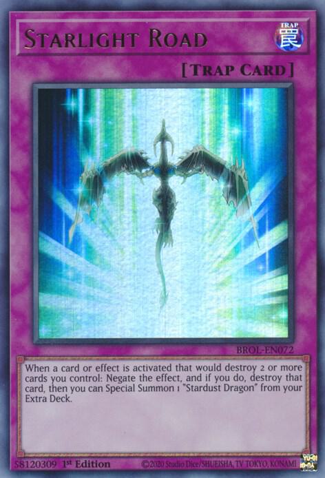 Starlight Road BROL-EN072 card from Brothers of Legend