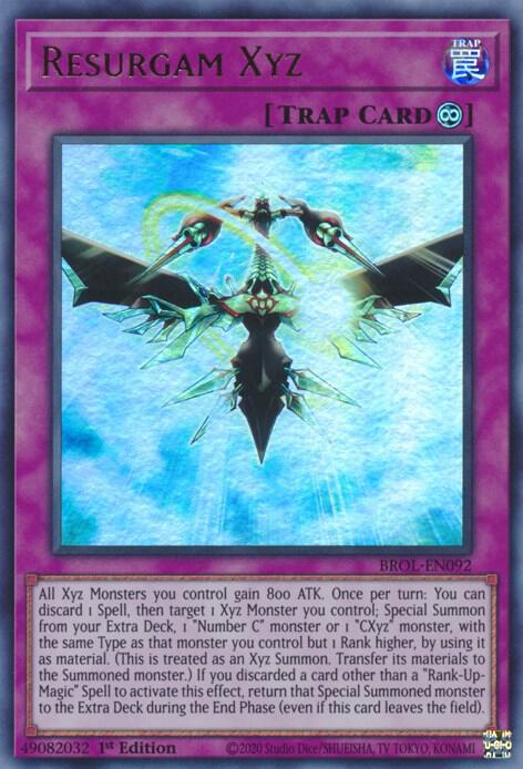 Resurgam Xyz BROL-EN092 card from Brothers of Legend
